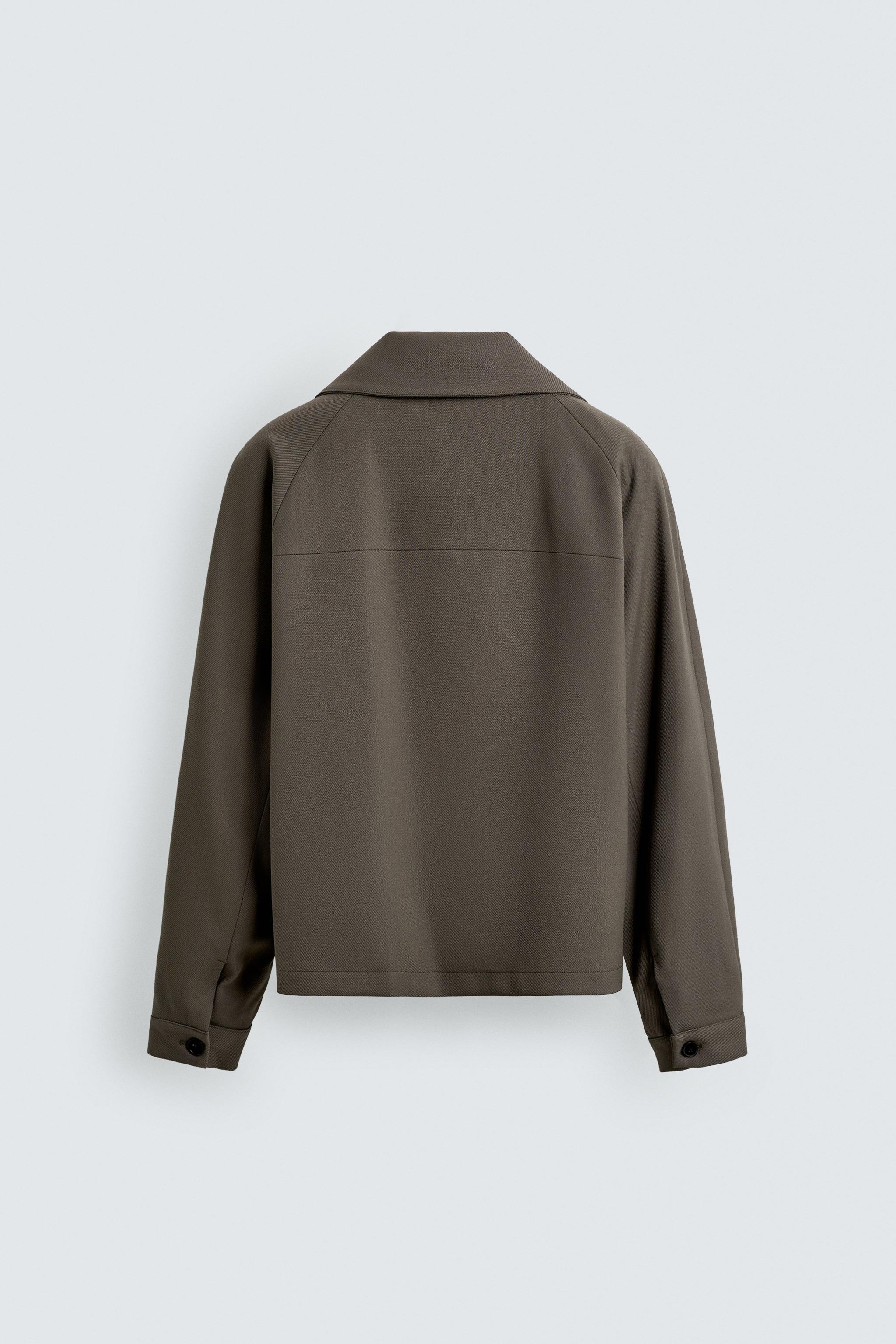 TWILL TEXTURED OVERSHIRT